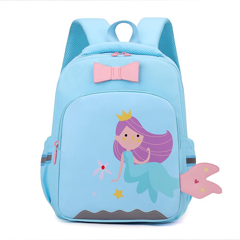 The New Schoolbag Is Cute, Cartoon, Foreign Style, Trendy Children's Bags, Boys and Girls, and Fashionable Backpacks.