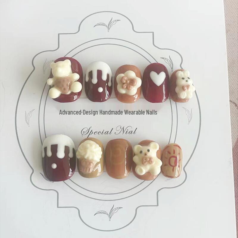 Reusable Handmade Wearable False Nails