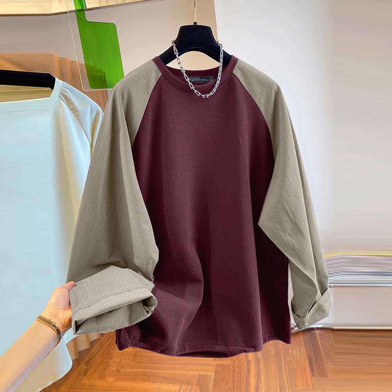 

ZANZEA Женские осенние вязаные свитера с круглым вырезом и длинным рукавом контрастного цвета L