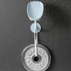 Soap Dish Drain Free Punching Household Toilet Bathroom Kitchen Vertical Suction Cup Wall Hanging Soap Holder Soap Shelf