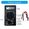 Small  Digital Multimeter High Accuracy Measurement Device Circuit Testing Tool for Electricians & Electronic Engineers