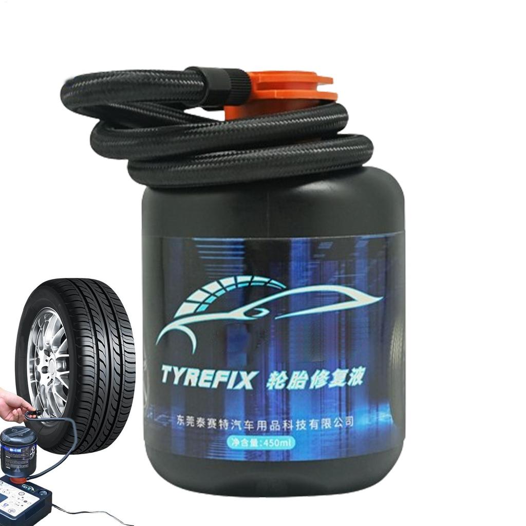 American Valve Car Tire Repair Sealant 450ml Vacuum Tire Inner Tube Repair Glue Air Filler Sealant Rubber Tire Repair Liquid