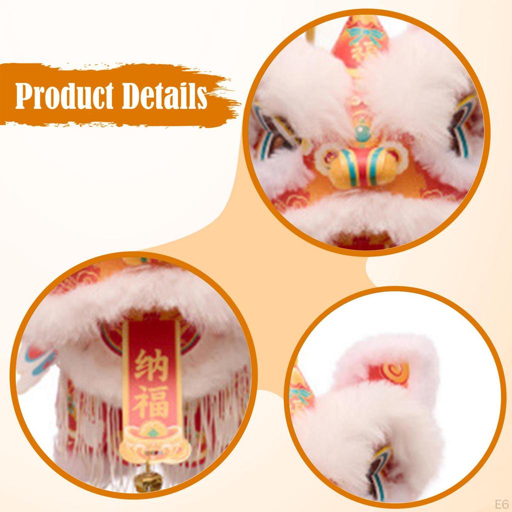 Lion Dance Lantern DIY Kit for Family Activity Props Lunar Year Festival