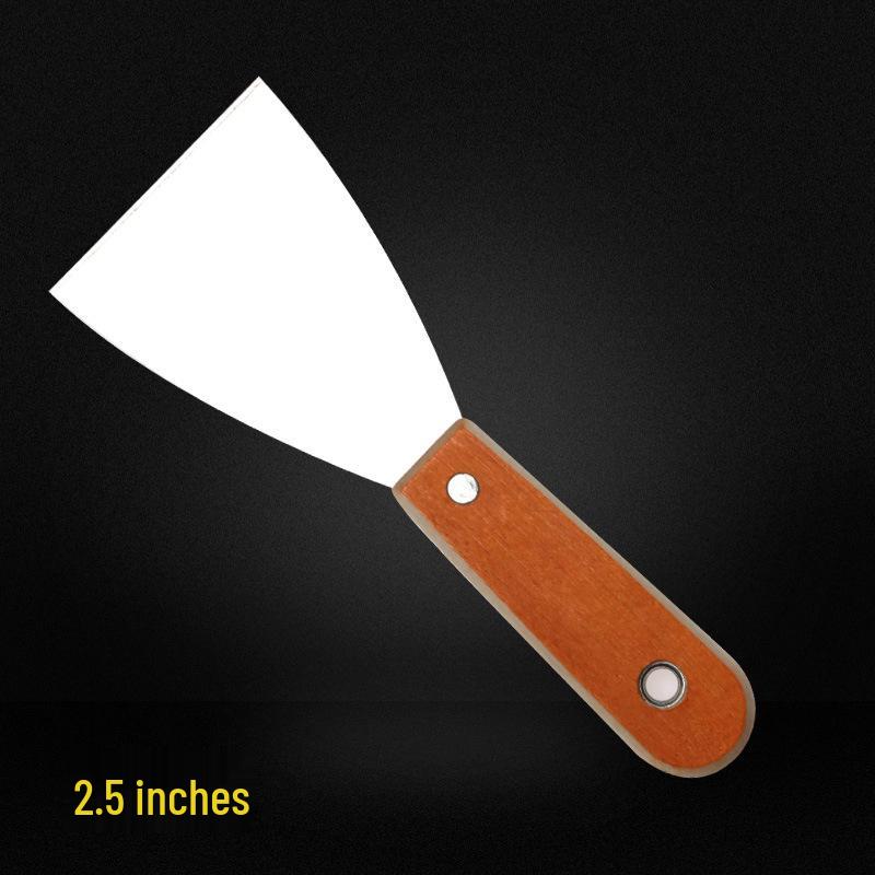 Утолщенная деревянная ручка Высокоуглеродистая сталь Шпатель и скребок