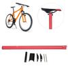 Aluminum Alloy Bicycle Seatpost 33.9mm Folding Cycling Road Mountain Bike Seat Post TubeRed