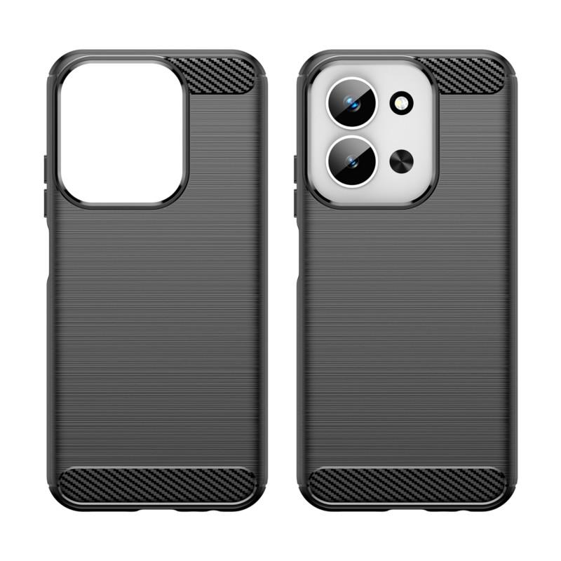 For Xiaomi Redmi 15C 4G case For Xiaomi Redmi 15C 4G Case Carbon Fiber Shockproof Soft Silicone Back Case For Redmi 15C 4G