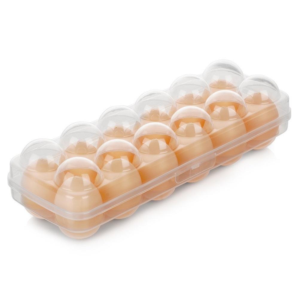 Orion Transparent BPA-Free Plastic 12-Egg Storage and Transport Container 28 cm