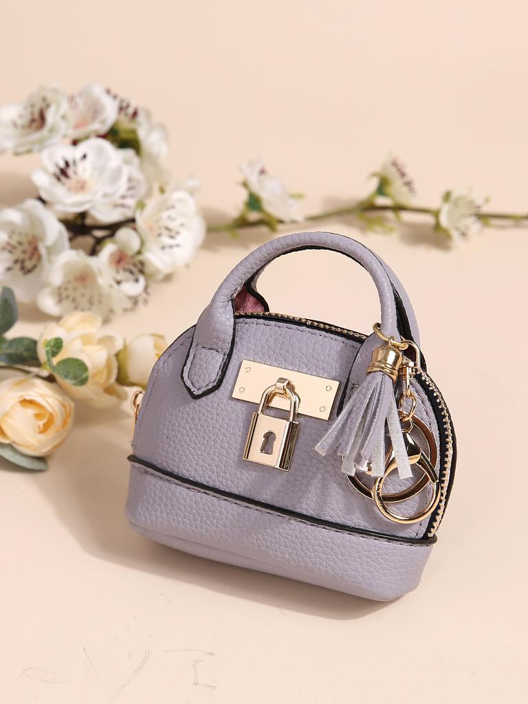 New Mini Change Bag Women's Creative Coin Bag Keychain Bag Japanese and Korean Version Mini Simple and Cute Small Change Bag