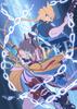Blue Thunder Gunvolt Chain Ring Limited Edition Switch Setting Material Soundtrack CD Acrylic Key Chain A4 Clear File - ([Bonus] Full-color