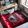 Football Club Pattern Rug, Indoor/Outdoor Mat, for Picnic, Gameroom, Bedroom, Office, Living Room, Home Decor Carpet, Birthday Gift