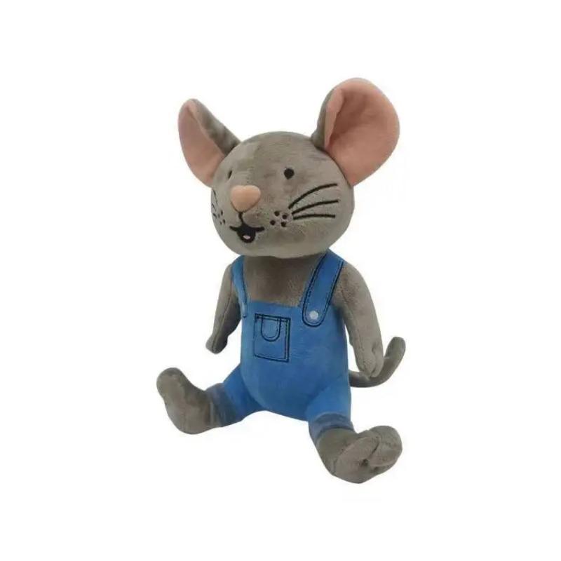 25cm Jeśli dasz myszce ciasteczko Pluszowa Lalka Anime Kreskówka Różowa Świnia Myszka Zabawki z Dziecięcej Książki Obrazkowej