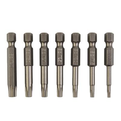 Hohle Bits Schrauberbit Magnetisch Legierter Stahl Silber