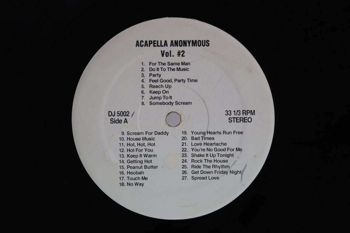 

LP Record VARIOUS Acapella Anonymous Vol. 20 DJ5002 DJ ESSENTIALS I US Dance Electronica Used
