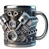 Taza de Motor V8 - Taza de Agua Mecánica Regalo para Niños