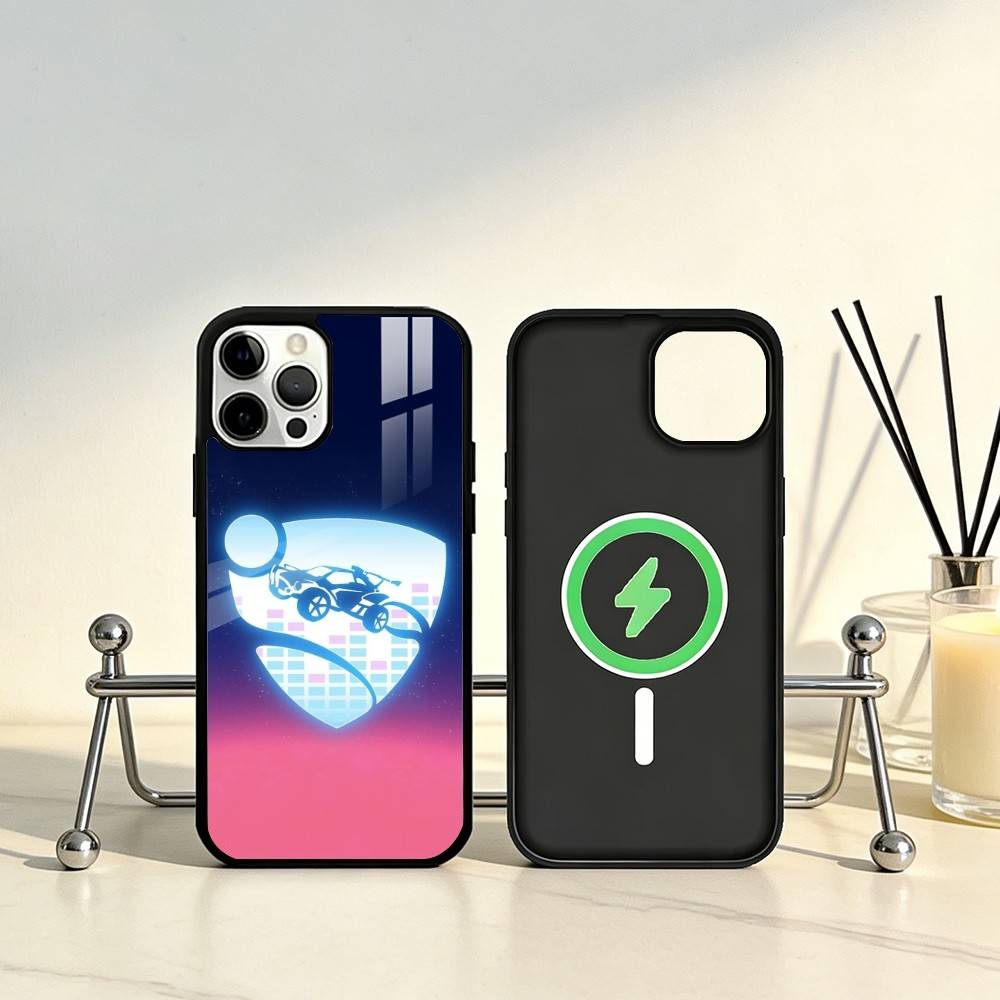 Game R-Rocket L-League Phone Case For iPhone17,16,15,14,13,12,11 Plus,Pro Max Magnetic For Magsafe Wireless Charging