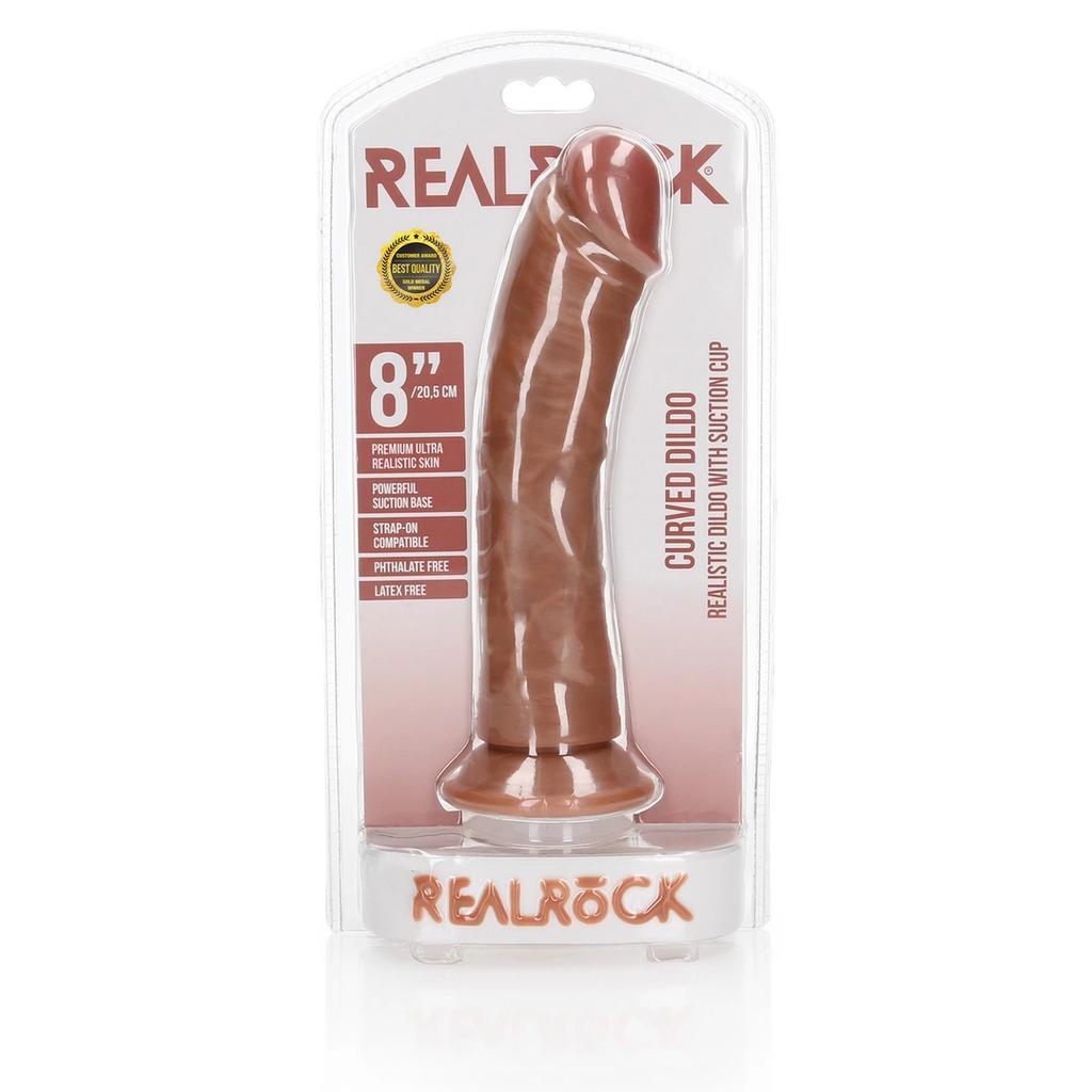 RealRock - Realistic Dildo with Suction Cup 20.5 Cm