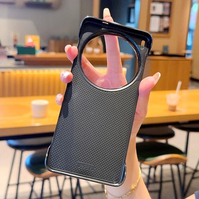 Kevlar Leather Texture Case for vivo X300 Ultra X300s X200 Pro Mini Magnetic Ultra Thin Half Cover Heat Dissipation Hard Shell