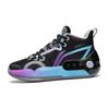 LiNing Yu Shuai 16 Childrens Professional Basketball Shoes Kids Basketball Shoes Black Blue Purple YKBS100-5