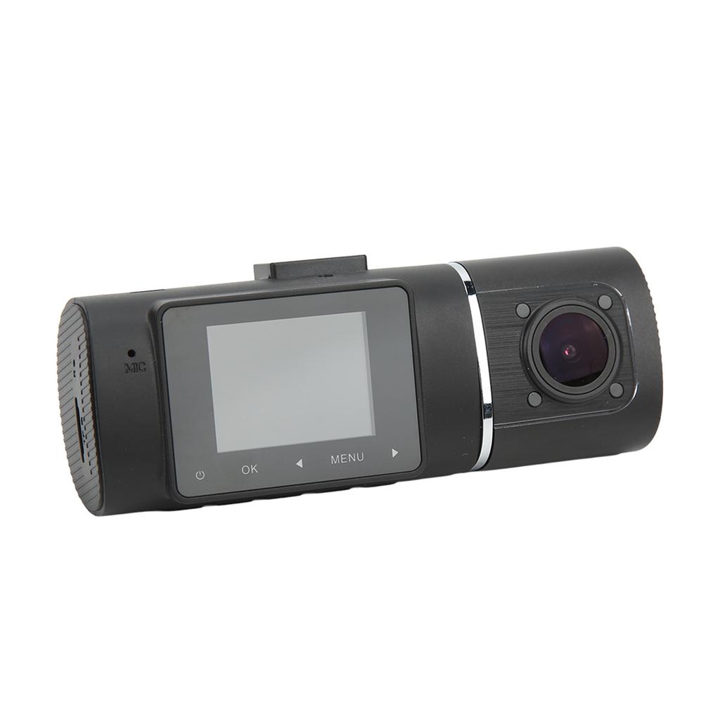 Automobile Data Recorder Car Dash Camera Vehicle Cam Loop Recording Dual Lens for Driving Safety