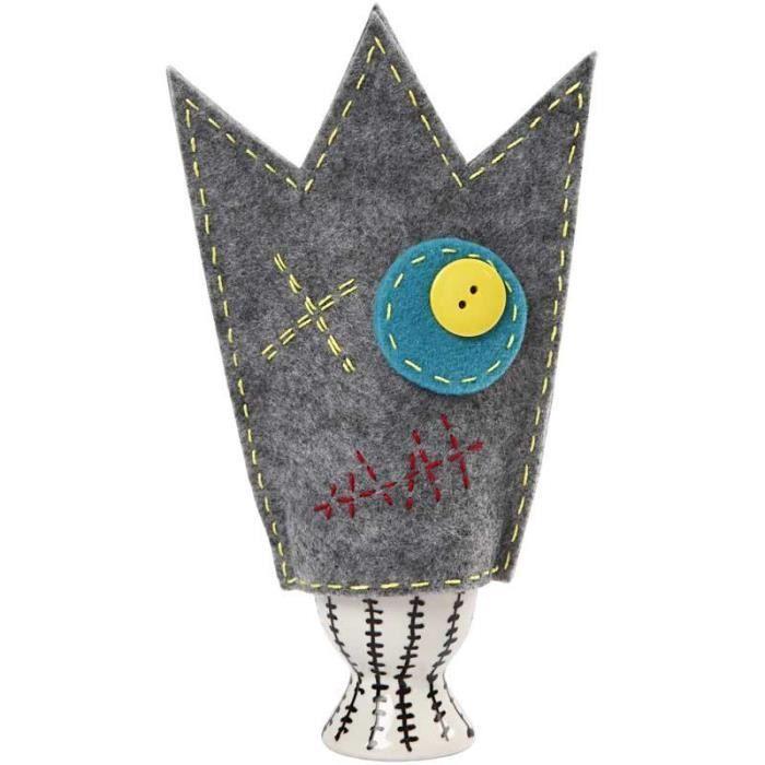 Feutre synthétique - Paquet de 12 - Couleur principale: Gris - Mixte - A partir de 3 ans