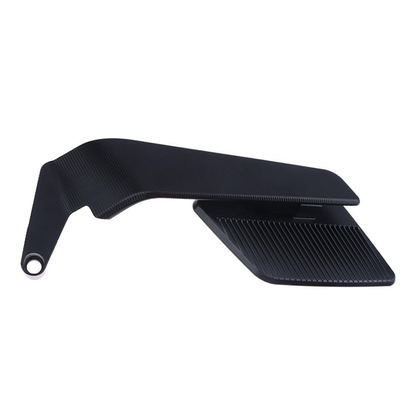 Espelhos de Motocicleta Winglets Stealth Espelho Grande Superfície de Espelho Asas Espelho 10mm/8mm Espelho Retrovisor de Motocicleta