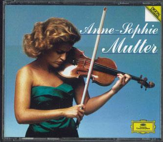 

CD ANNE SOPHIE MUTTR - Violin Concertos POCG9049 POLY DOR 1995 Japan Classical Used