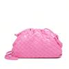 Woven Cloud Bag, Dumpling Bag, Popular Women's Bag, Fashionable One Shoulder Oblique Span, Holding A Small Bag Woman