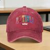 Autism Mom Sun Baseball Cap  Unisex-Teens Custom Logo Hip Hop Hats Summer Stylish Outdoor Sports Adjustable Snapback Cap