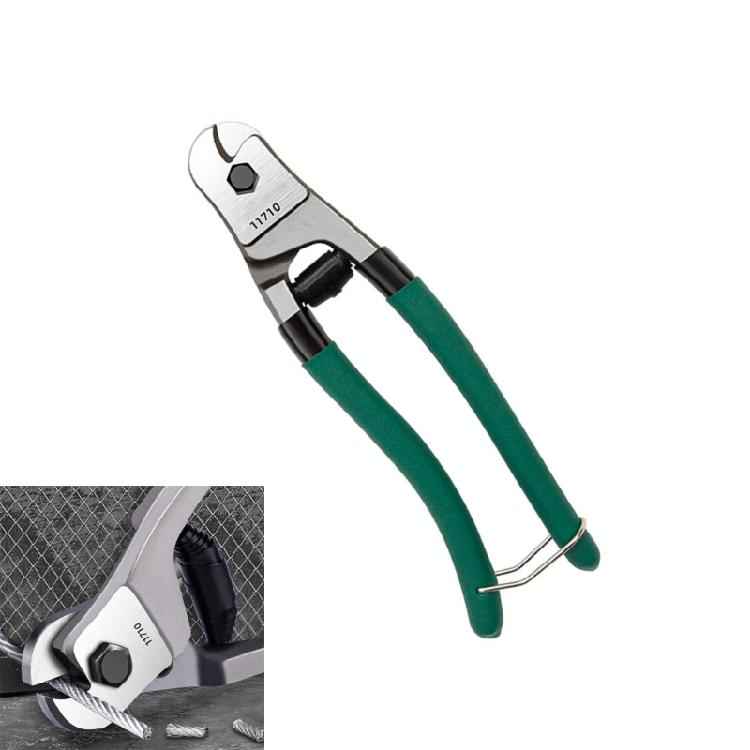 8Inch Cable Cutter, Ergonomic Handle Wire Cable Cutter, Professional Steel Cable Cutter, Easy to Use Wire Rope Cutter