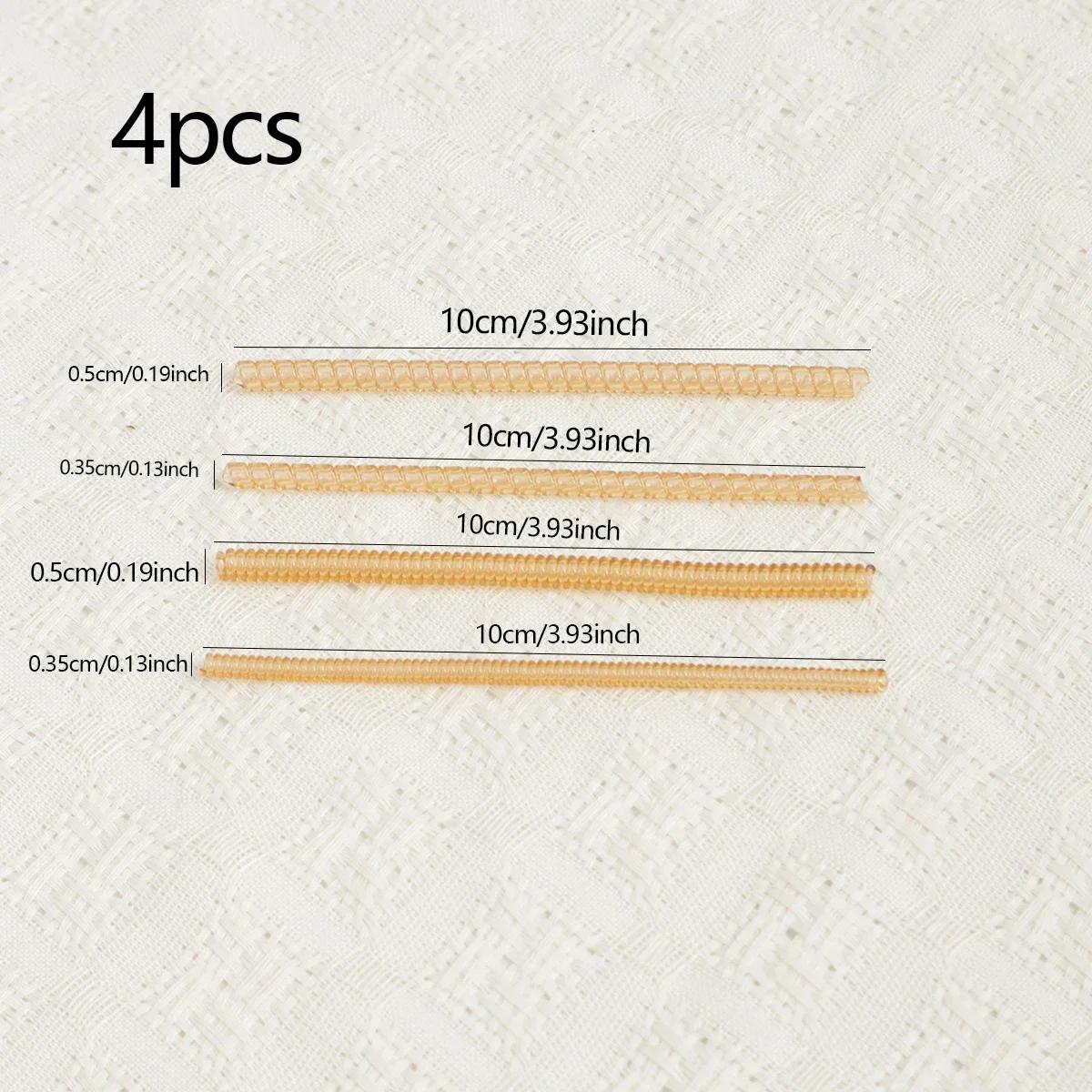 

4 шт. Невидимый регулятор размера кольца для свободных колец, Регулятор защиты кольца, Спиральная прокладка для кольца, Ювелирная застежка подходит золотой