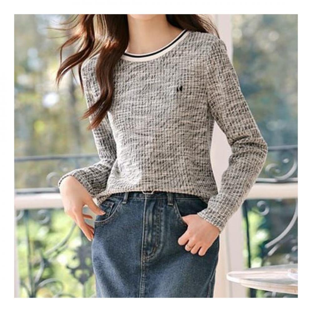 Navava Casual Long Sleeve T shirT Round Neck nT1431