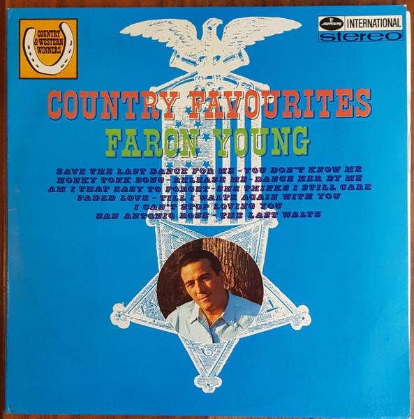 

LP Пластинка FARON YOUNG - Country Favorites SMWL21004 Mercury 1968 UK Кантри Б/У