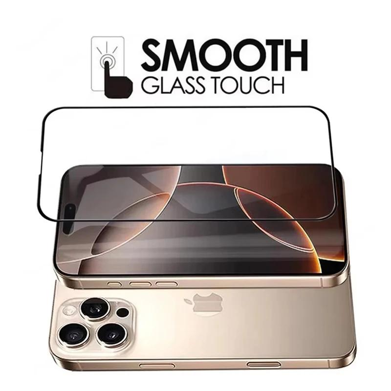 5 bucăți de sticlă securizată pentru iPhone 16 14 13 12 11 15 Pro Max sticlă de protecție pentru iPhone 13 Mini XR X XS MAX 8 Plus