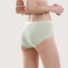 LANGSHA Women's Seamless Modal Antibacterial Mid-Waist Briefs