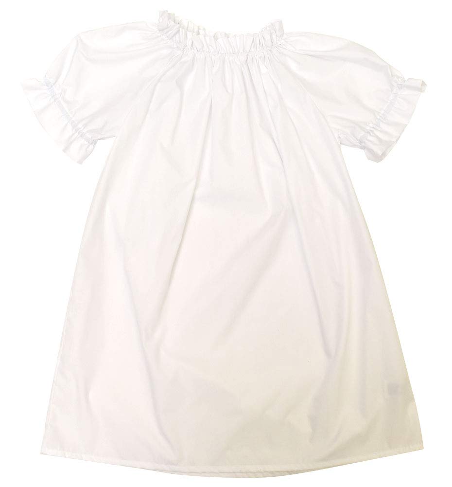 Short Sleeve Blouse T51027 Hula Dance Size A [DF Gallery] Costume, (White)