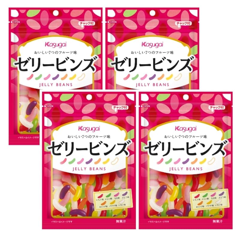 

Kasugai confectionery R jelly bottles 76g x 4 bags
