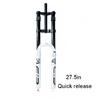 Mountain Bike DH Dual Shoulder Air Suspension Fork 26/27.5/29 Inch 34mm XC/AM/Dirt Jump Upper Damping Adjustment No Lockout