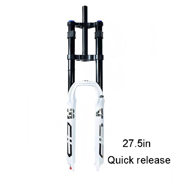 Mountain Bike DH Dual Shoulder Air Suspension Fork 26/27.5/29 Inch 34mm XC/AM/Dirt Jump Upper Damping Adjustment No Lockout