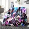 1Pc Fantasy Warrior Trio Blanket Soft Throw Blanket For Home Bedroom Bed Sofa Travel Office Solid Christmas Blanket