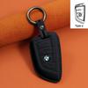 BMW Car Key Case Cow Leather Key Cover I3 Three Series Five Series Five 30X1 Shell X 3 Five Series X 5 Knife Fork IX3 MPSGW1