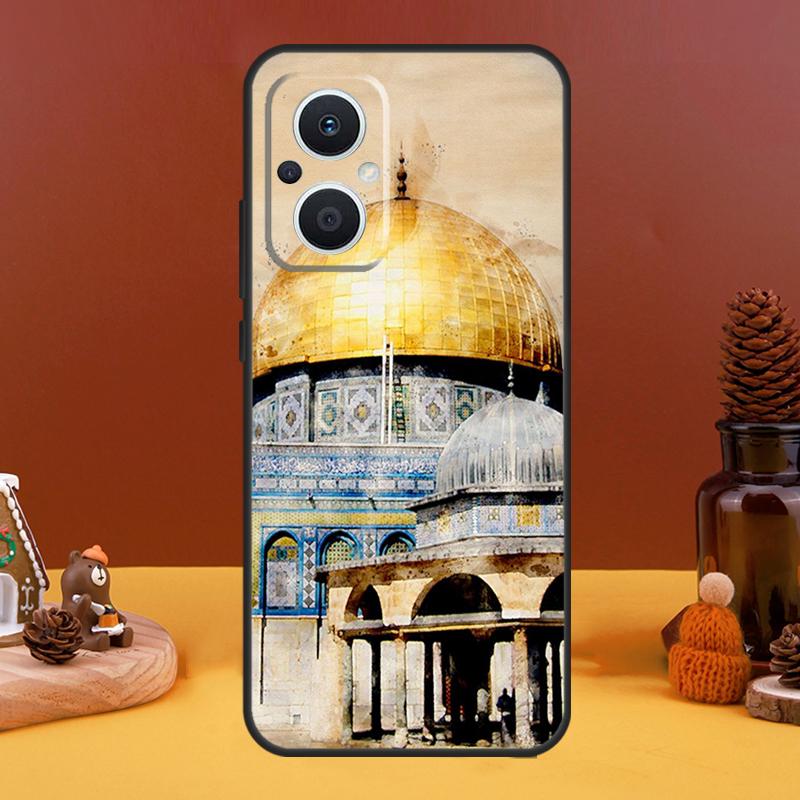 Jerusalem Dome of the Rock Fall Für OPPO Reno 10 Pro 11 F 4 6 7 8 5 Lite 4Z 5Z 8T OPPO Finden X6 Pro X5 X2 X3 Lite Abdeckung