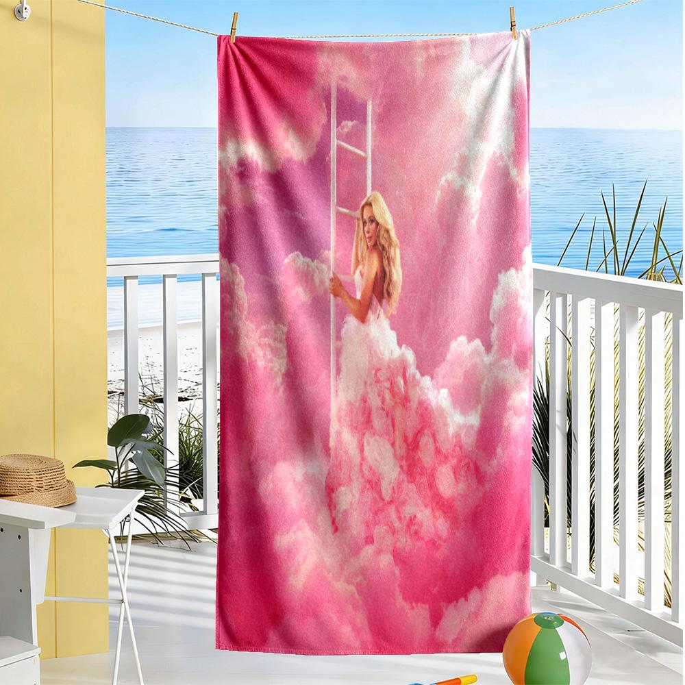 Ayliva Beach Towel Super Soft Microfiber Quickdry Fabric Comfortable Lightweight Portable for Swimming,Beach,Camping, Travel, Beach Accessories,Gym