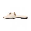 Salvatore Ferragamo Ferragamo Priscilla Leather Sandal White