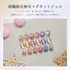 Coikaze Magnetic Color Magnet Gel Magnetic Color Hard To See Magnetic Nail Cat Eye Muted Cat Eye Gel Nail Set Northern Lights Magnetic Nails,