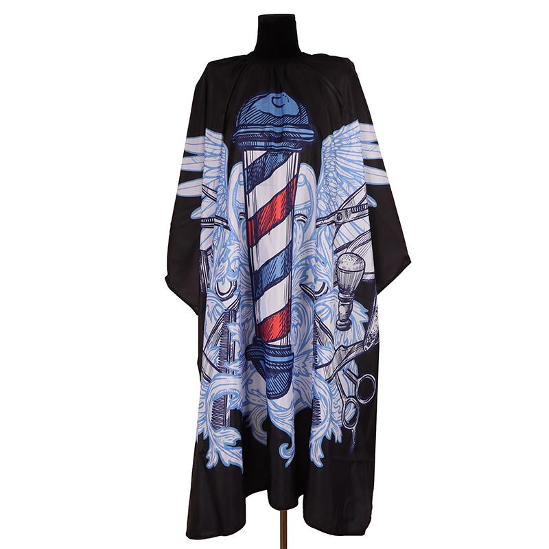 Cape de Coupe de Cheveux de Barbier Tablier de Coiffeur Cape de Coupe de Cheveux Robe de Coiffure Manteau de Coiffure Accessoire de Salon de Barbier