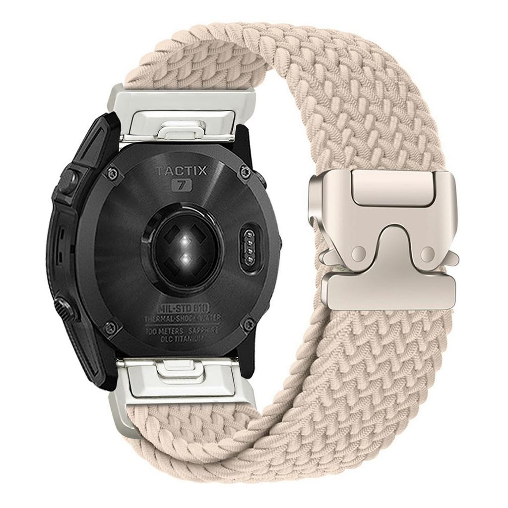 22 мм нейлоновий ремінець для Garmin Fenix 7 / 7 Pro / 6 / 6 Pro / 5 Plus з парашутною пряжкою, ремінець для годинника зі швидким зняттям