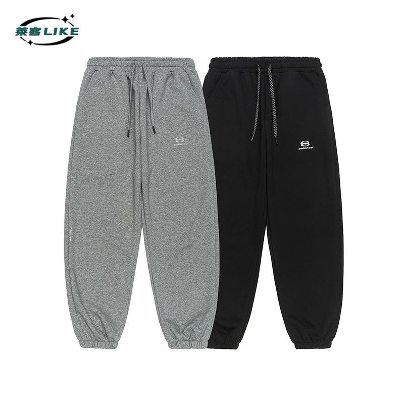 Autumn And Winter New Men'S Casual Pants, Men'S Outdoor Sports Pants, Large Loose, Vibe Versatile, Foot Binding Pants