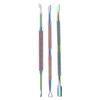 Stainless Steel Nail Art Tools Are Easy To Clean and Durable Ceramic Clay Sculpture Knife for Nail Care and Beautification