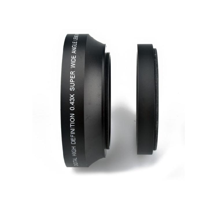 Wide Angle Lens with Macro 0.43x 67mm for Insects for Butterfly Flowers Shooting