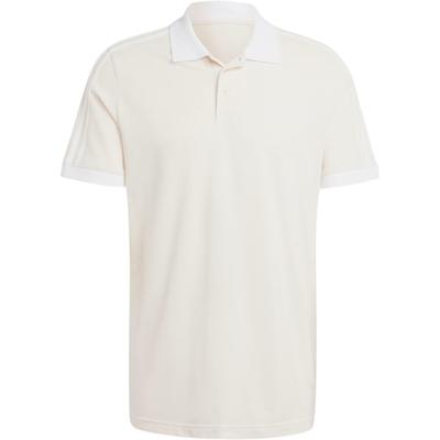 Polo Originals Adicolor Classics 3-Stripes Confortável Macio Manga Curta Camisas Polo Masculinas Branco Mágico IZ3070